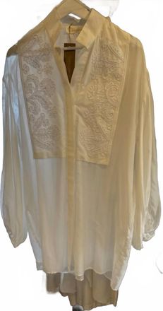 Lila.Eugénie Andy Shirt In Ivory