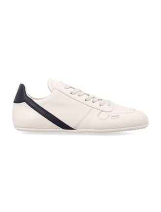 Rick Owens Contrasting Accents Minimalist Sleek Sneakers