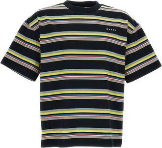 Marni Multicolor Striped T-Shirt