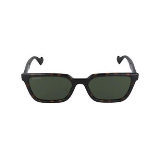 Gucci Gg 1539S Zonnebril - Heren - Zonnebrillen - Bruin - 55 MM - Accessoires