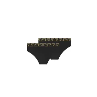 Versace Cotton-Jersey Briefs 2-Pack - male - Versace - Underpants - Black - 2XL - Underwear