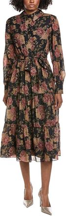 Michael Aram Mikael Aghal Print Midi Dress