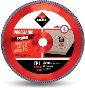 Rubi 31966 Tpi 200 Superpro Disco Diamante Corte Inglete - Ref: 31966
