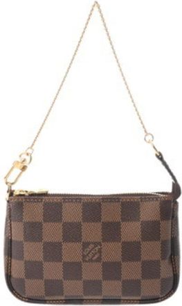 Louis Vuitton Brown Damier Canvas Pouch (Pre-Owned)
