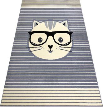 RugsX Carpet bcf flash Cat 3999 - grey grey 200x300 cm