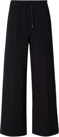 Lacoste High-Waisted Drawstring Wide-Leg Pants