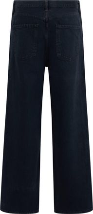 A Gold E Womens Straight-Leg Jeans Blue Cotton