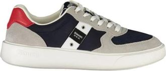 Blauer Luxe Blauwe Sportschoenen - Heren - Sneakers - Veelkleurig - 45 EU - Leer - Schoenen