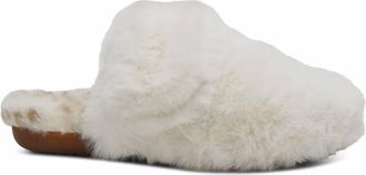 Aetrex Womens Misty Closed Toe Slipper In White