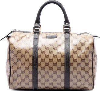 Gucci Pre-owned Gucci Medium GG Crystal Joy Boston Bag Ladies 7CUVCPFWA1ZRLEBK