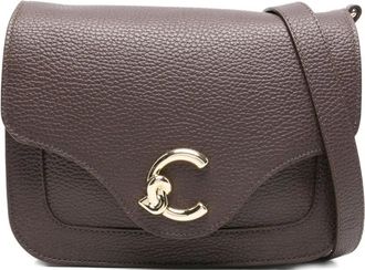 Coccinelle small C-Me satchel bag - Brown