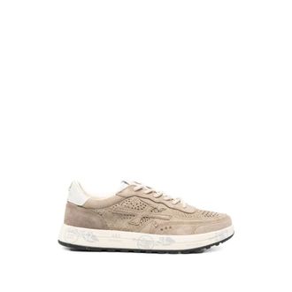 Premiata Sneakers, male, Beige, Size: 11 US V Suede Sneakers