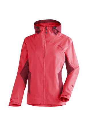 Maier Sports Outdoorjacke MAIER SPORTS Partu rec W, Damen, Gr. 38, hellrot, 100% Polyester (50% Recycelt), Jacken Outdoorjacke, Damen Funktionsjacke, wasserdichte 