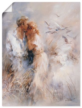 Artland Wandbild »Dichte Harmonie« Paar 1 Stk. tlg. als Leinwandbild, Poster, Wandaufkleber in verschied. Grössen