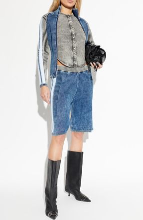 Diesel Top DE-ROSET-S, Womens, Grey