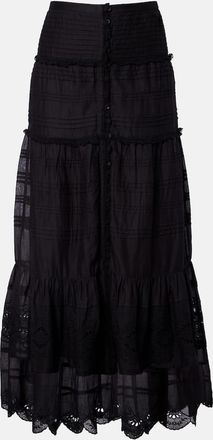 Isabel Marant Gonna lunga con ricamo