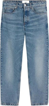 Ami Straight Fit Jeans, male, Blue, W30, Tapered Leg Jeans