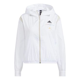 adidas (WMNS) adidas UST Windbreaker Asia Sizing White HE9959