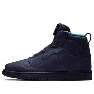 Air Jordan (WMNS) Air Jordan 1 Retro High Zip Blackened Blue AQ3742-403