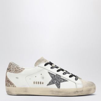 Golden Goose Sneaker Super-Star bianca/argento/oro