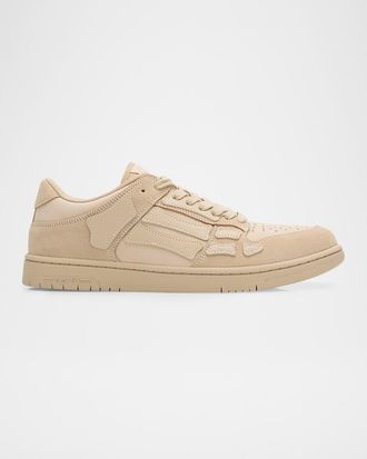 Amiri Men & apos;s Skel Leather Low-Top Sneakers