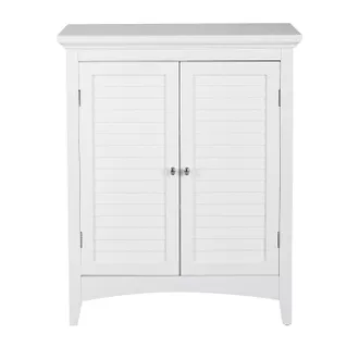 Teamson Home Teamson Home Mueble De Ba&ntilde;o De Pared Blanco Madera Y Moderno Elg-585