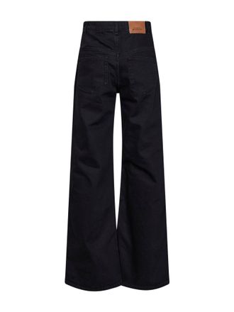 Isabel Marant Womens Jeans Lemony Black Cotton
