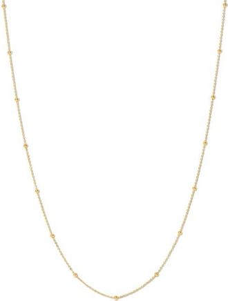 Adina Reyter Saturn Chain Necklace in Yellow Gold at Nordstrom, Size 18