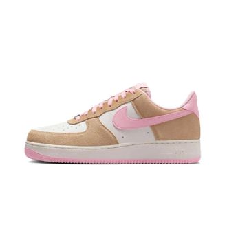 Nike Fitness, Heren, Beige, 46 EU, Leer, Air Force 1 07 LV8