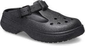 Crocs Classic Glitter Clog in Black at Nordstrom Rack, Size 5 Womens / 3 Mens
