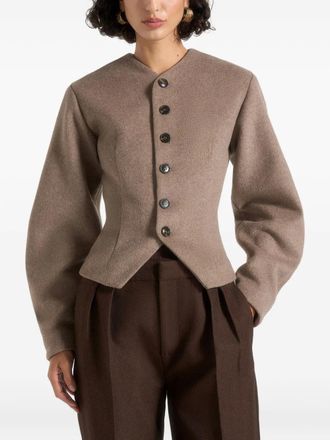 Mani&egrave;re De Voir Aya jacket - Neutrals