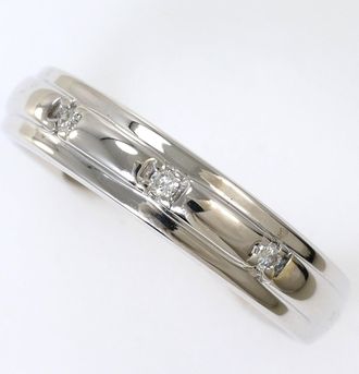 C&A White Gold White Gold (10K) Band Ring (Pre-Owned)