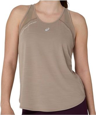 Asics Road Tank Tank Top f&uuml;r Damen | braun/beige