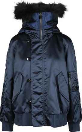 Dondup Bomberjack - Dames - Winterjassen - Blauw - XL - Jassen
