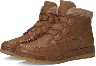 S&ouml;fft Womens Eurosoft Lorelei ES0048900 Brown Faux Leather Ankle Bootie VER1179