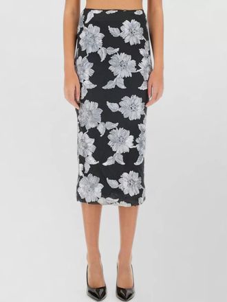 Rotate floral pencil skirt