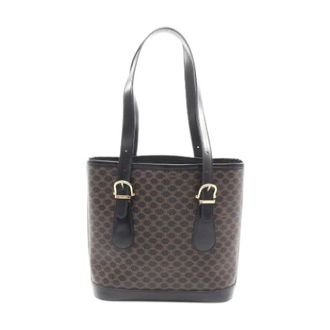 Celine Pre-owned Tote Bags, female, Brown, Size: ONE SIZE Pre-owned Macadam Tote Bag