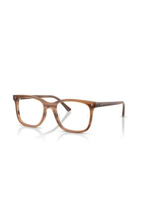 Ray-Ban 53mm Square optical glasses in Tortoise at Nordstrom