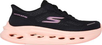 Skechers Hartford Womens Maximum Cushioning Slip Ins Hands-Free Slip On, black violet, 39.5 EU