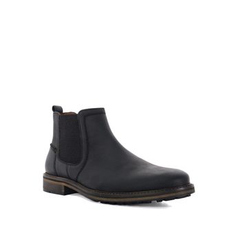 Dune London Mens Chorleys - Chelsea Boots - Black material_leather1 - Size UK 7