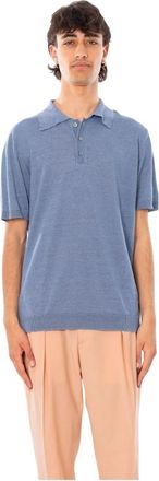 Daniele Fiesoli Hombre, Camisetas, Azul, Talla: L