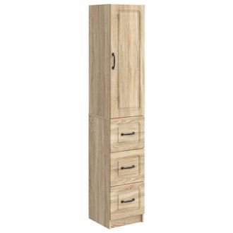 vidaXL Juego De Armarios 2 Uds. 33 X 34,5 X 87 Cm Madera De Ingenier&iacute;a Vidaxl