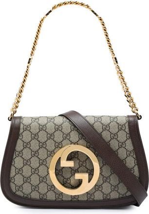 Gucci Pre-owned Gucci Small GG Supreme Blondie Chain Satchel Ladies 9R2HVULR2PY66ZBB