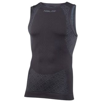 Nalini Seamless Tech Tank Kunstfaserunterw&auml;sche f&uuml;r Herren | grau