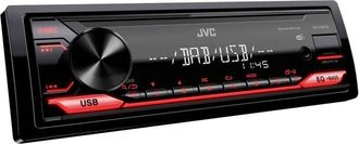 JVC Autoradio Kd X182db Black e Red - JVC