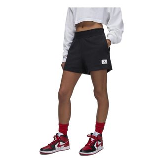 Nike Jordan (WMNS) Air Jordan Flight Fleece Colour-Block Shorts Black DX0391-010