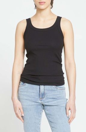 Universal Standard Roitfeld Rib Tank in Black at Nordstrom, Size 3Xl