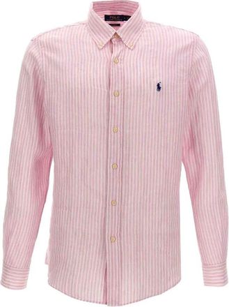Ralph Lauren Overhemd Huidskleur - Heren - Casual Overhemden - Veelkleurig - L - Overhemden