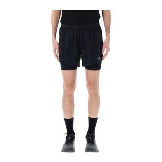 Nike Stride Hybrid 5in Running Shorts - - Sport - Uomo - Nero - S
