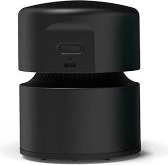 OEM Mini Aspiradora, De Bajo Consumo, Hasta 400 Minutos De Duraci&oacute;n De La Bater&iacute;a, Dise&ntilde;o Inal&aacute;mbrico Giratorio De 360&ordm;, Negro, 10,5 X 8 Cm